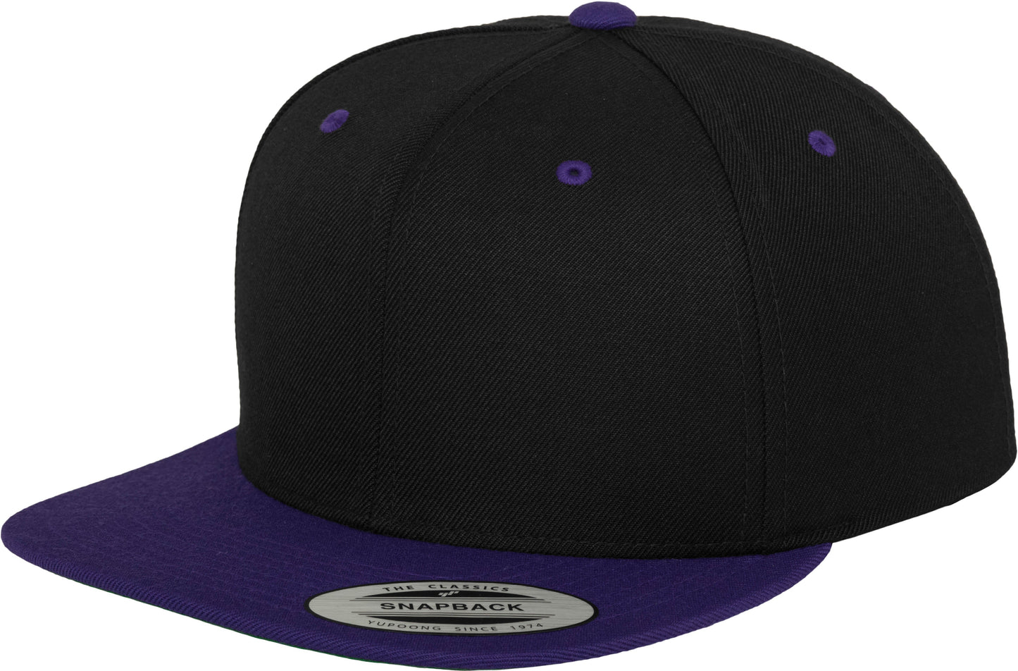 Flexfit Yupoong Classic Snapback 2-Tone Adjustable Hat Green Undervisor