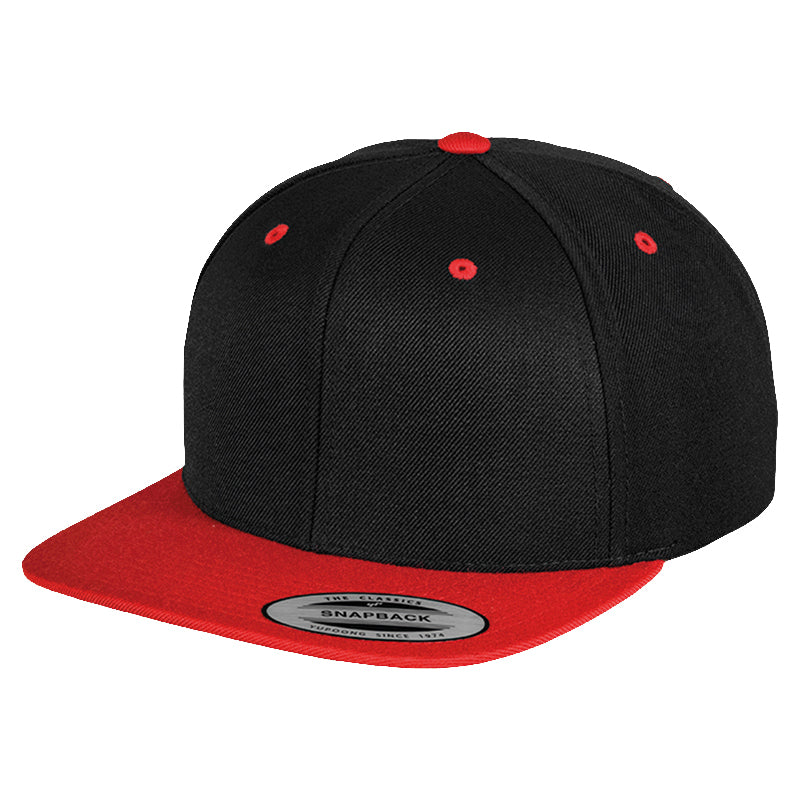 Flexfit Yupoong Classic Snapback 2-Tone Adjustable Hat Green Undervisor