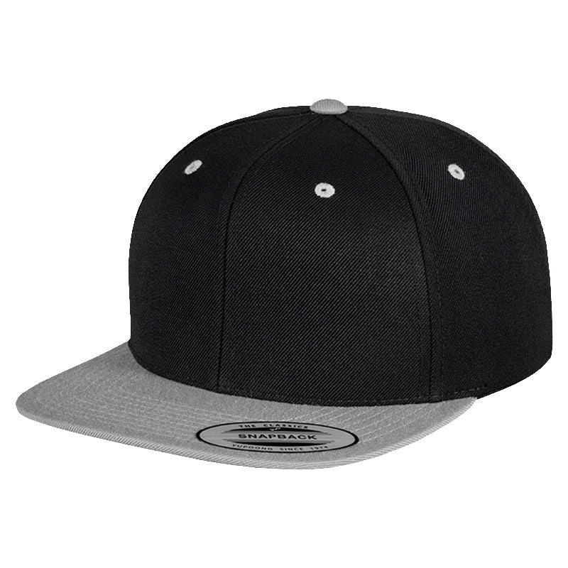 Flexfit Yupoong Classic Snapback 2-Tone Adjustable Hat Green Undervisor