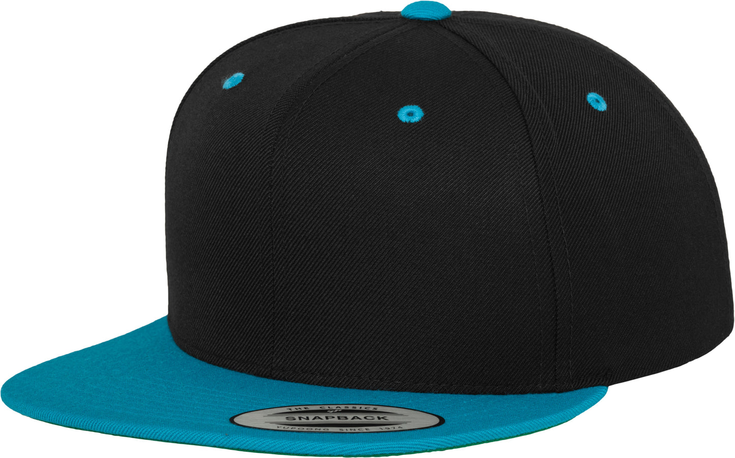 Flexfit Yupoong Classic Snapback 2-Tone Adjustable Hat Green Undervisor