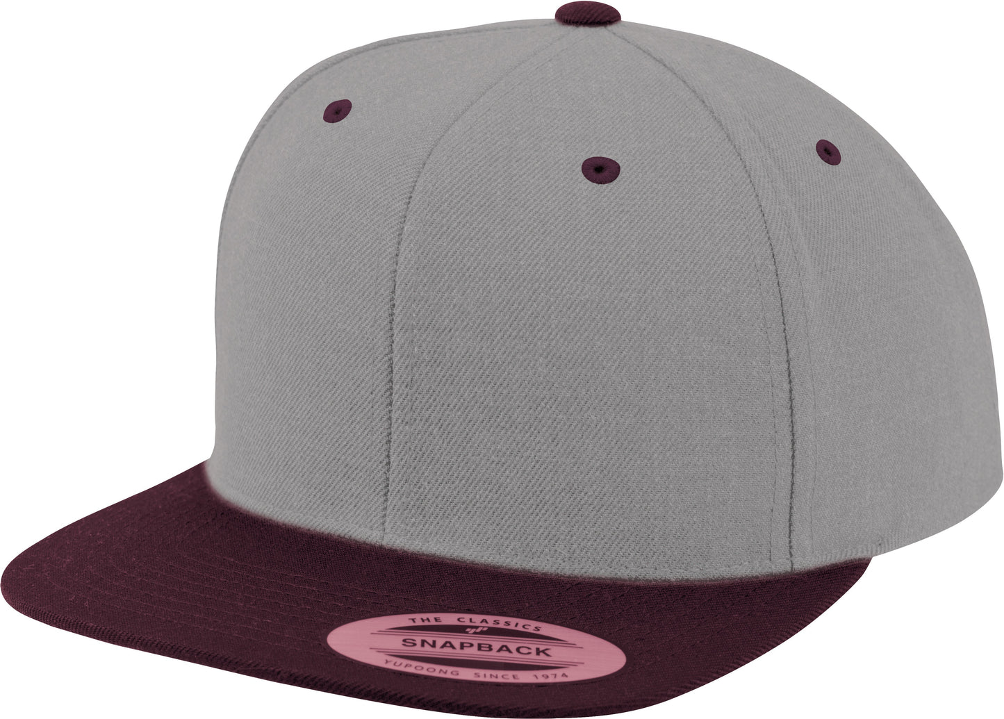 Flexfit Yupoong Classic Snapback 2-Tone Adjustable Hat Green Undervisor