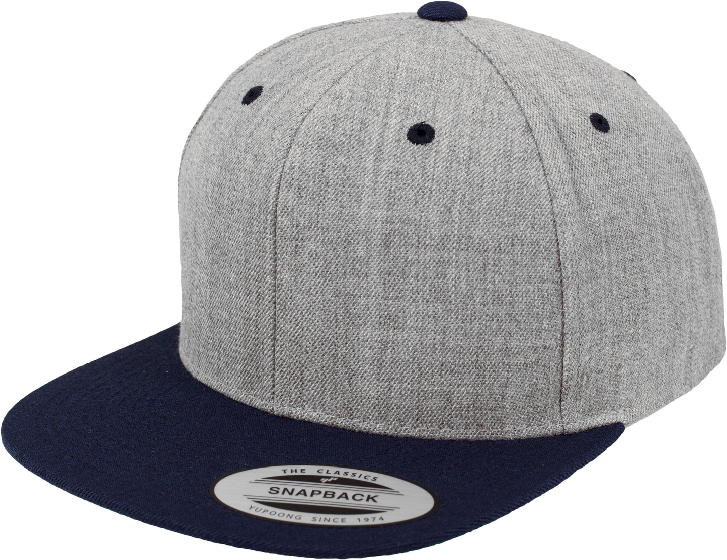 Flexfit Yupoong Classic Snapback 2-Tone Adjustable Hat Green Undervisor