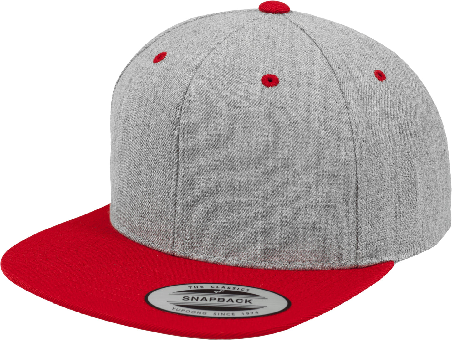 Flexfit Yupoong Classic Snapback 2-Tone Adjustable Hat Green Undervisor