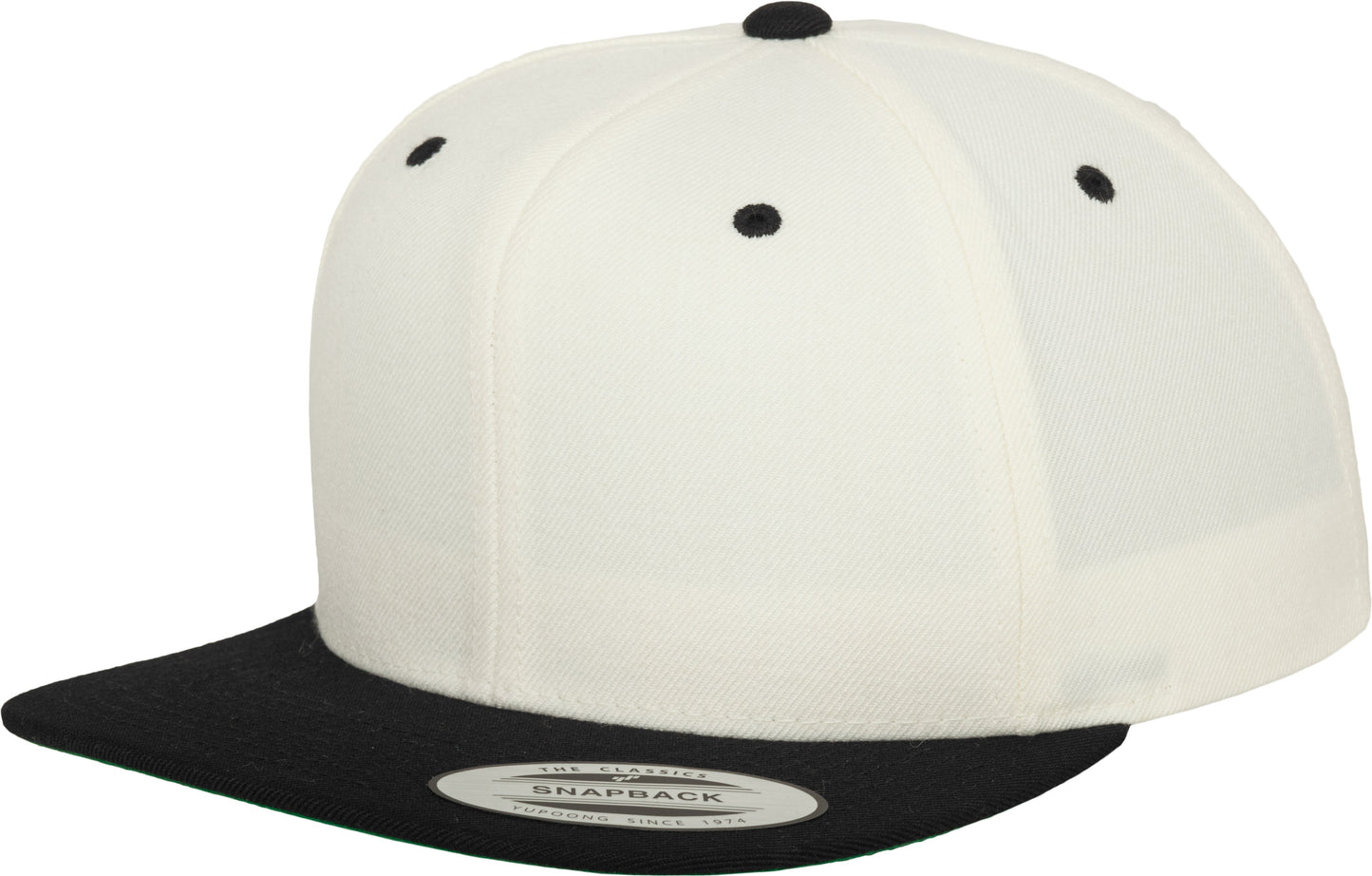 Flexfit Yupoong Classic Snapback 2-Tone Adjustable Hat Green Undervisor