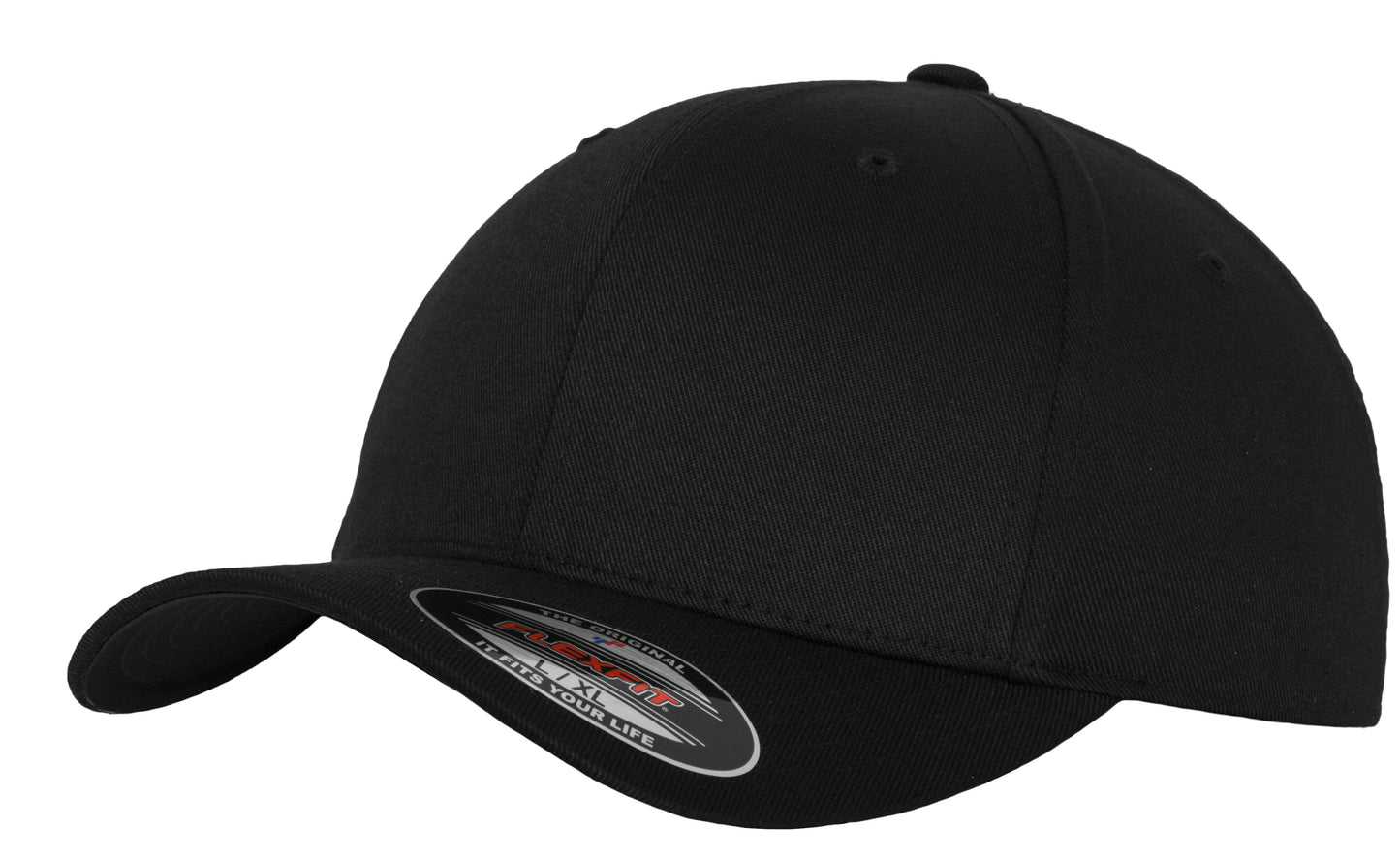 Flexfit By Yupoong Fitted Baseball Cap 6277 Woolly Combed Mid Profile S/M L/XL
