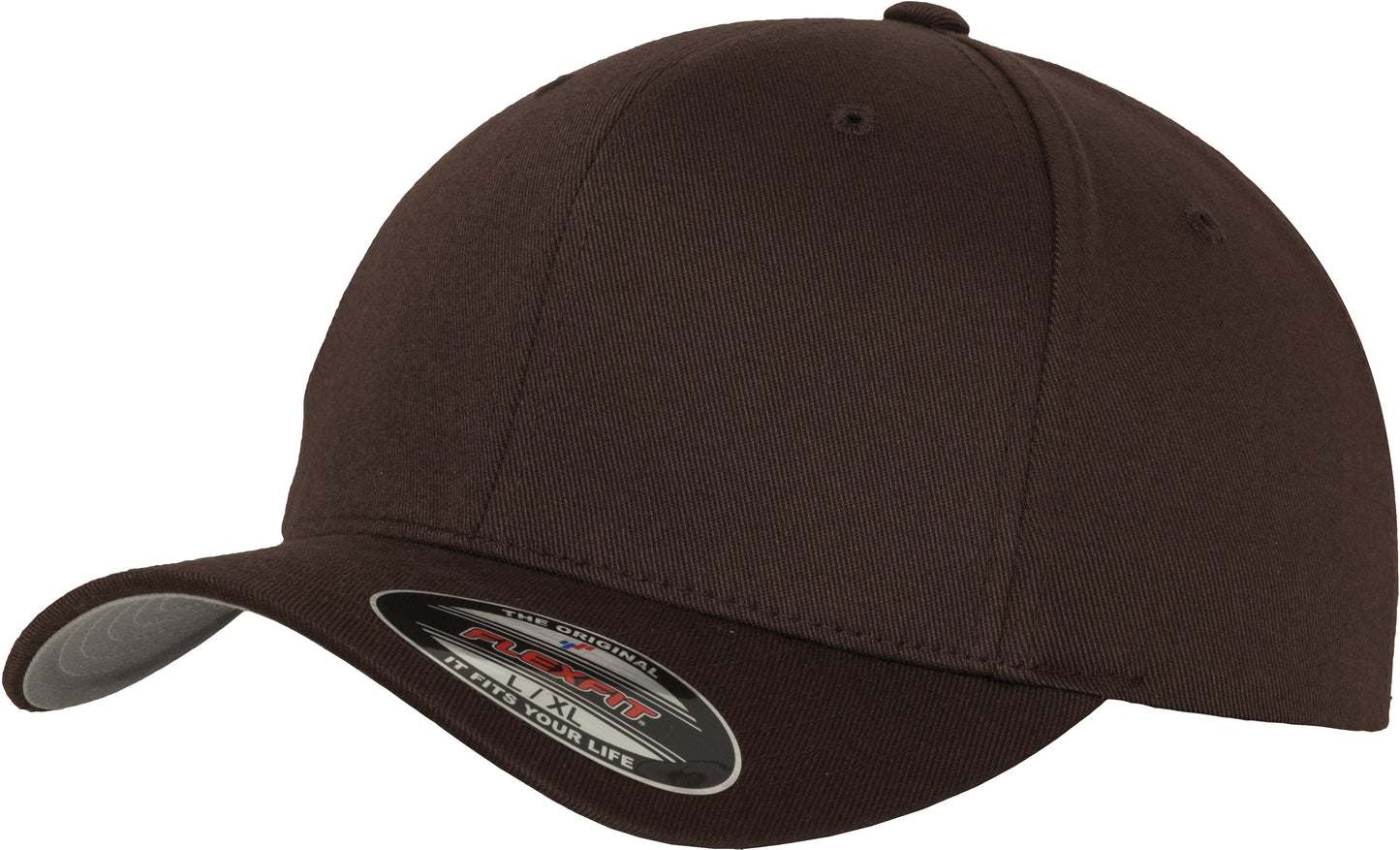 Flexfit By Yupoong Fitted Baseball Cap 6277 Woolly Combed Mid Profile S/M L/XL