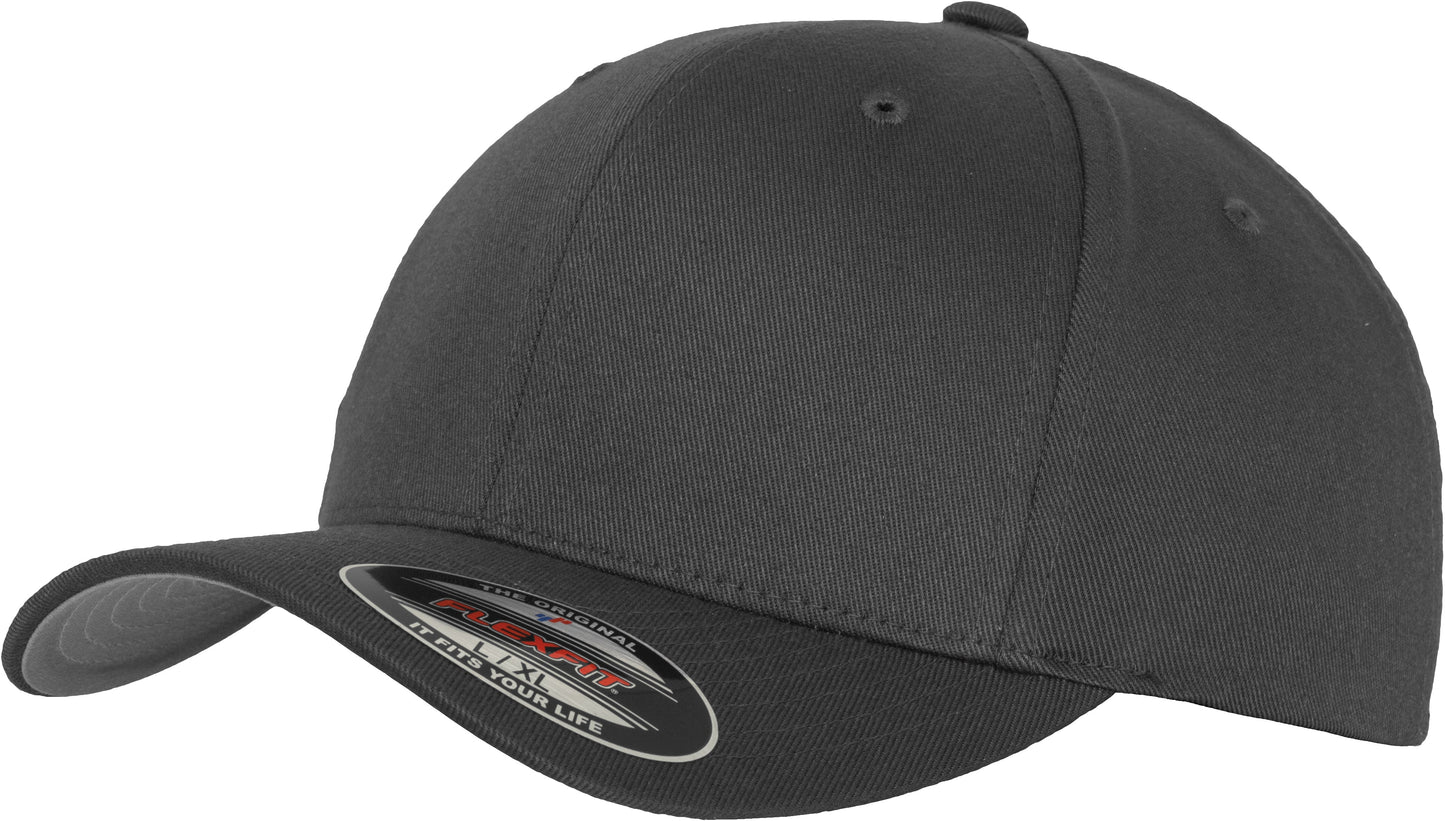 Flexfit By Yupoong Fitted Baseball Cap 6277 Woolly Combed Mid Profile S/M L/XL