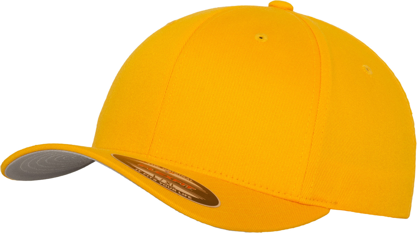Flexfit By Yupoong Fitted Baseball Cap 6277 Woolly Combed Mid Profile S/M L/XL