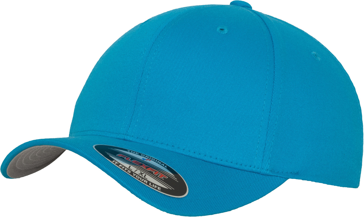Flexfit By Yupoong Fitted Baseball Cap 6277 Woolly Combed Mid Profile S/M L/XL