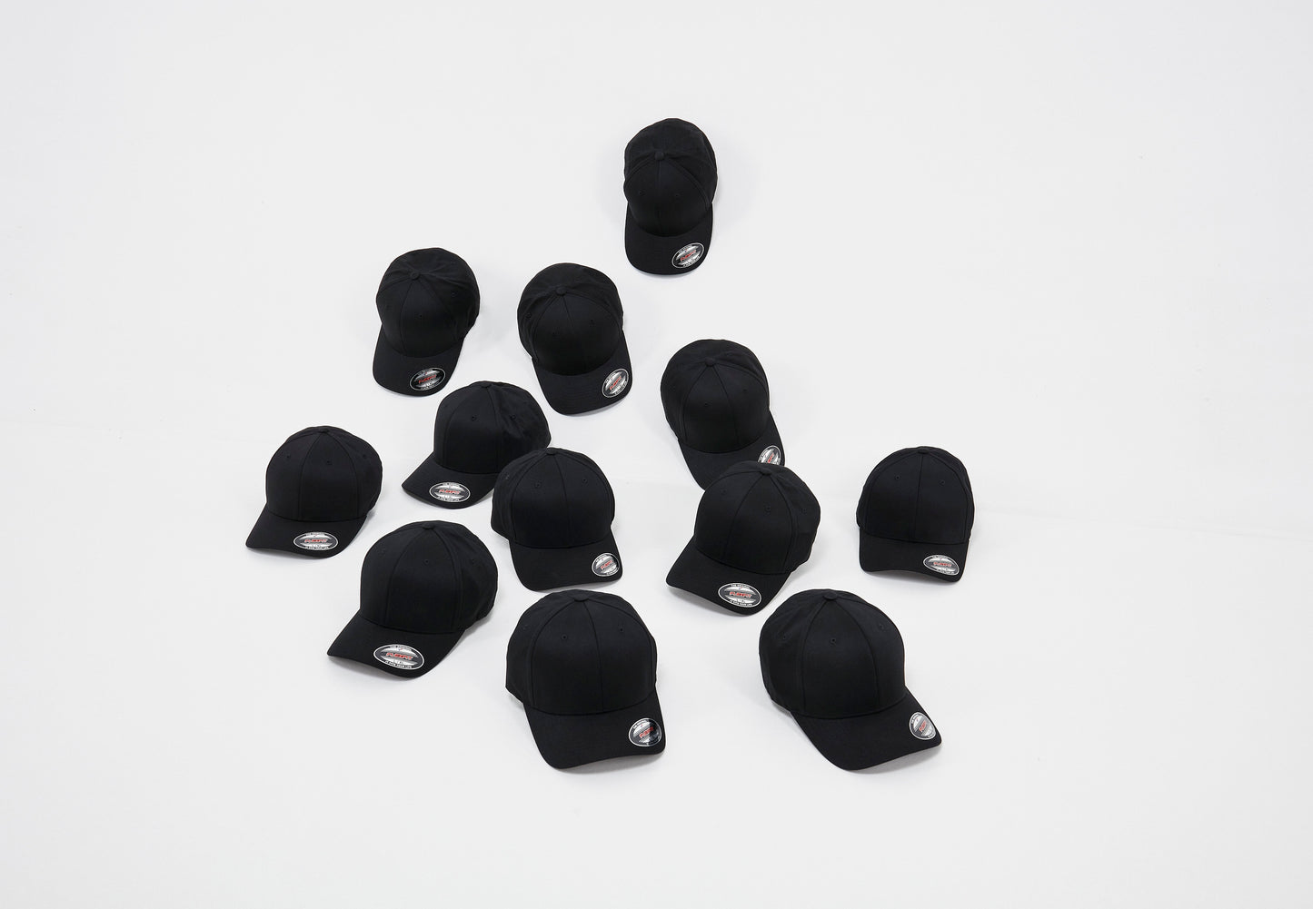 Flexfit By Yupoong Fitted Baseball Cap 6277 Woolly Combed Mid Profile S/M L/XL