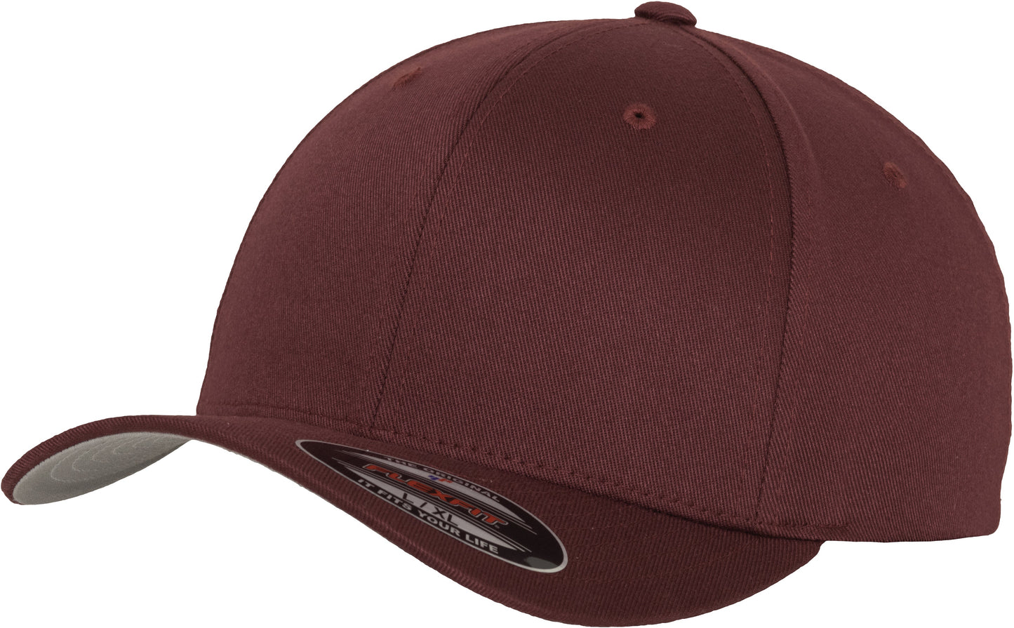 Flexfit By Yupoong Fitted Baseball Cap 6277 Woolly Combed Mid Profile S/M L/XL