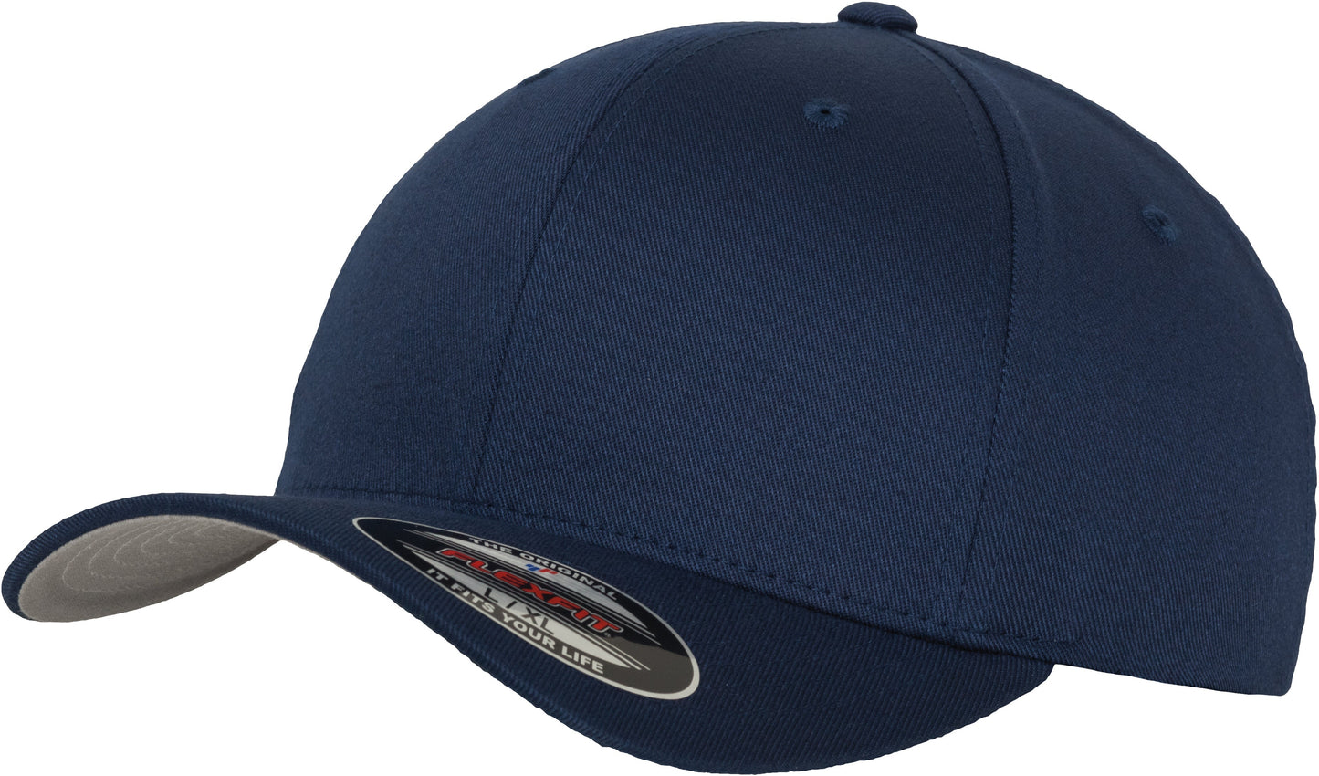 Flexfit By Yupoong Fitted Baseball Cap 6277 Woolly Combed Mid Profile S/M L/XL