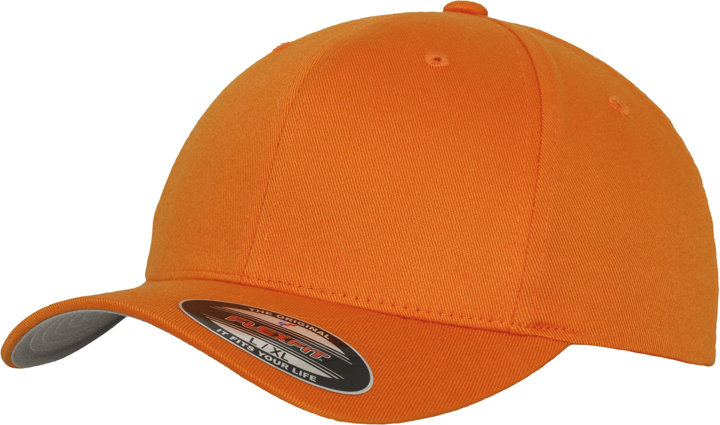 Flexfit By Yupoong Fitted Baseball Cap 6277 Woolly Combed Mid Profile S/M L/XL