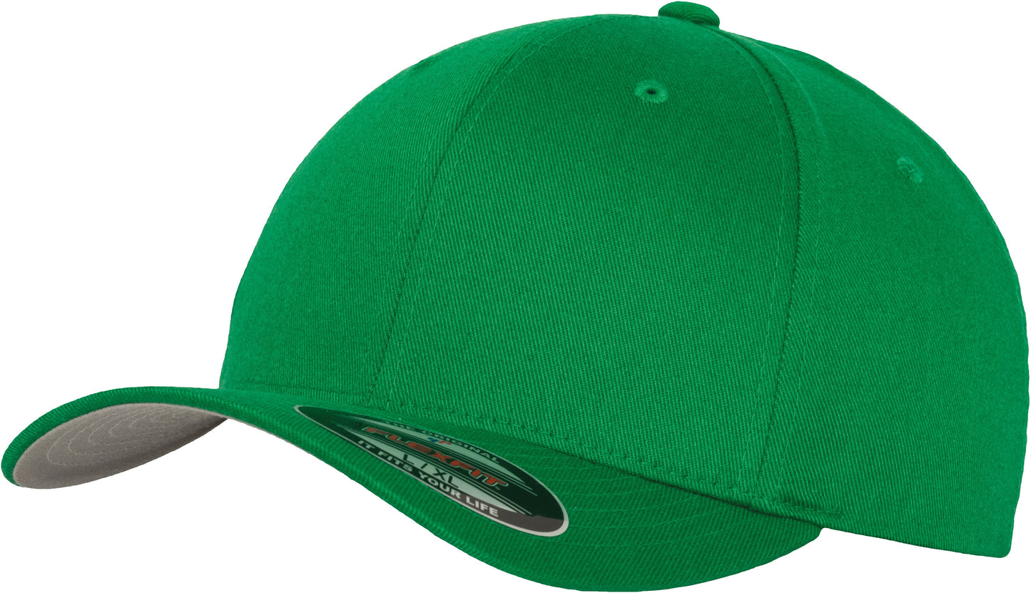 Flexfit By Yupoong Fitted Baseball Cap 6277 Woolly Combed Mid Profile S/M L/XL