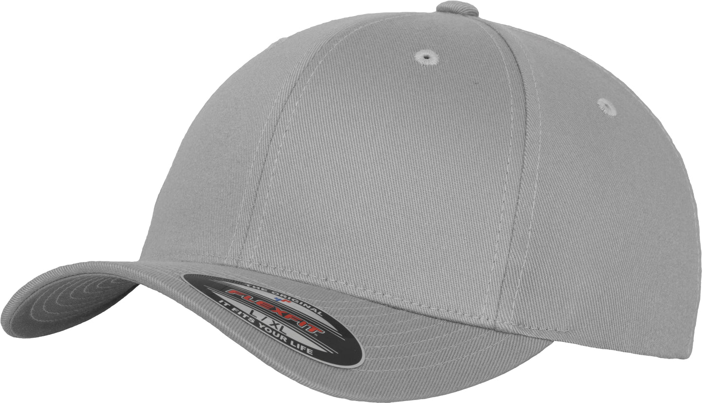 Flexfit By Yupoong Fitted Baseball Cap 6277 Woolly Combed Mid Profile S/M L/XL
