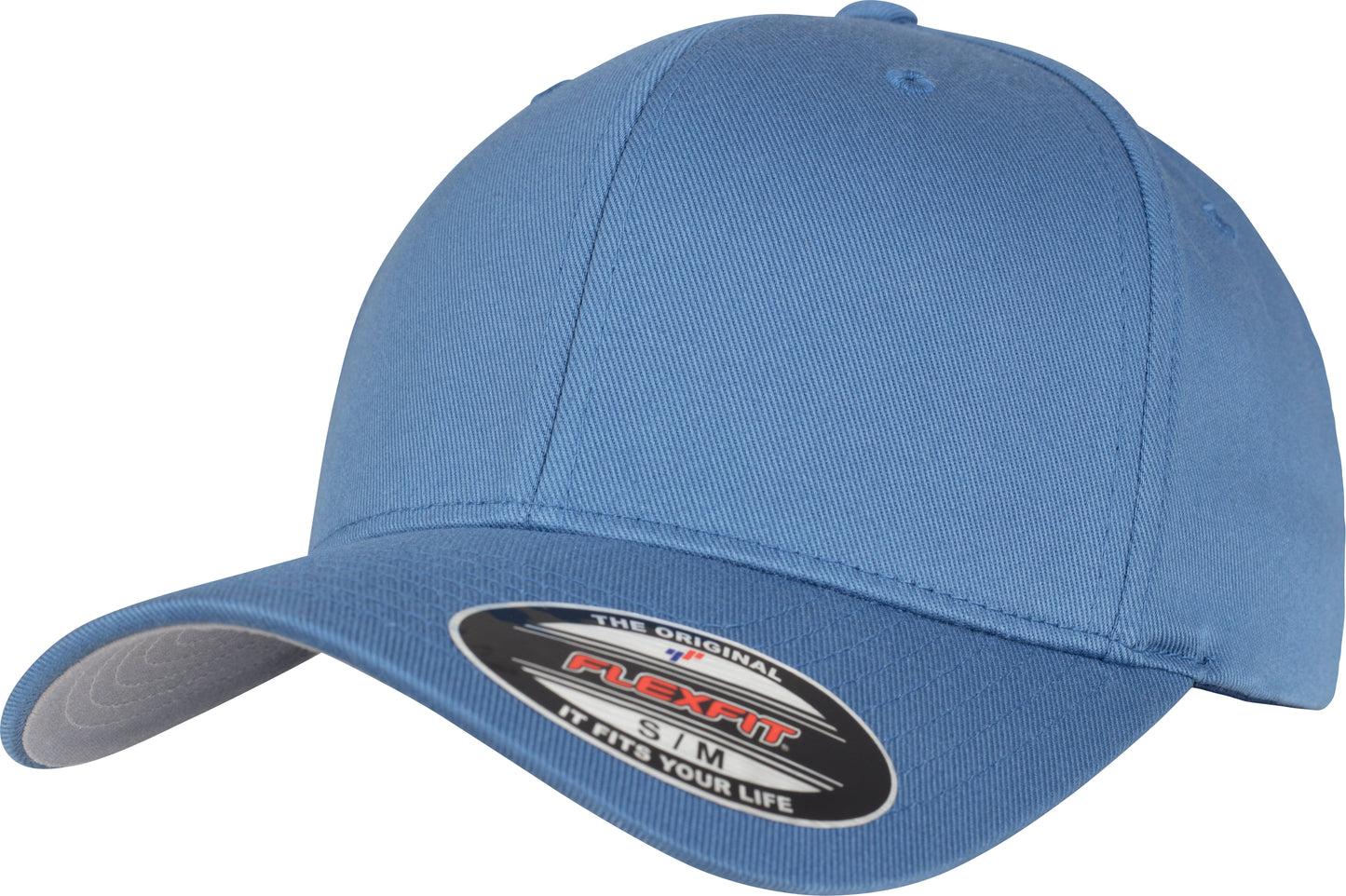 Flexfit By Yupoong Fitted Baseball Cap 6277 Woolly Combed Mid Profile S/M L/XL