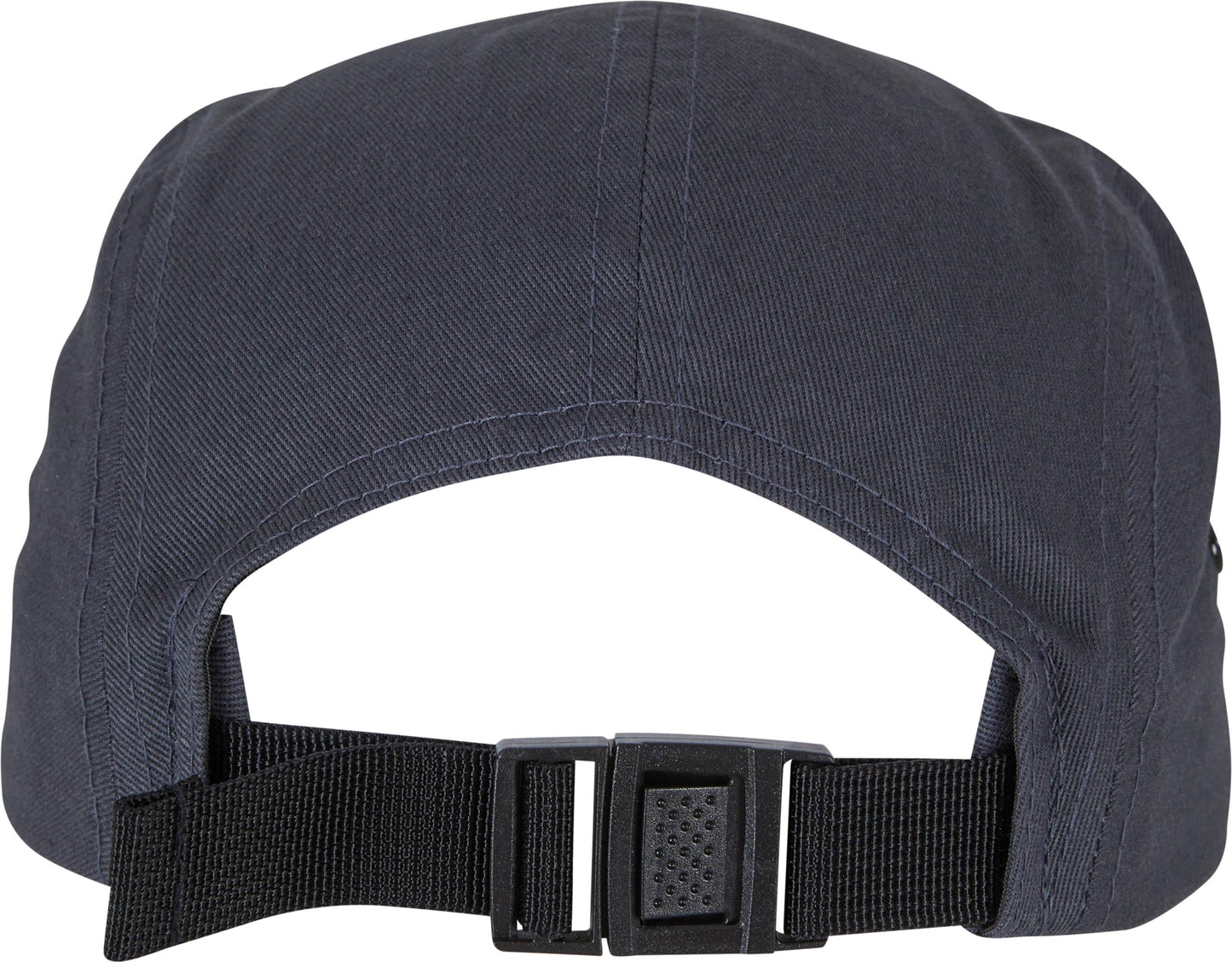 Flexfit Yupoong Classic 5-Panel Jockey Cap Adjustable Cotton Black Clip Closure