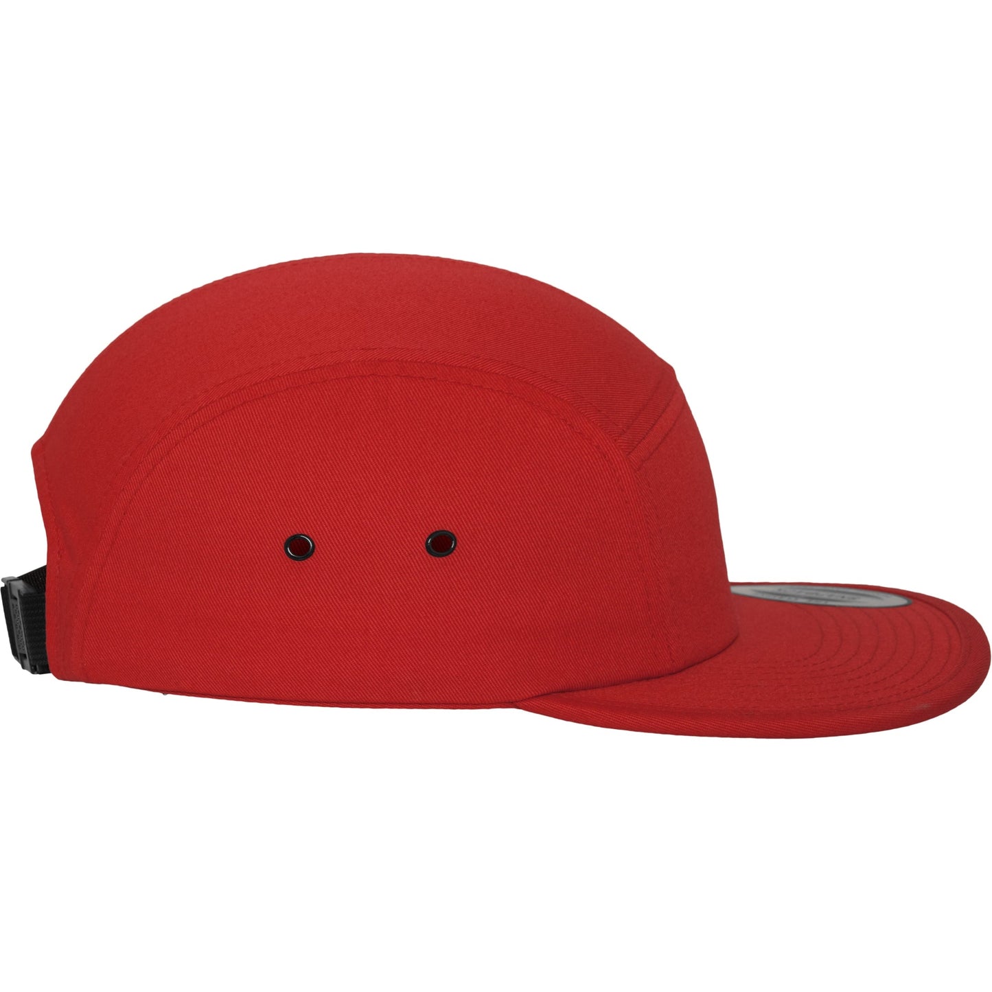 Flexfit Yupoong Classic 5-Panel Jockey Cap Adjustable Cotton Black Clip Closure