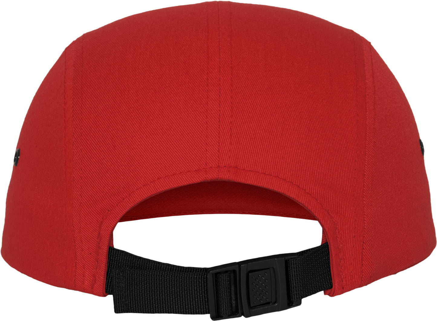 Flexfit Yupoong Classic 5-Panel Jockey Cap Adjustable Cotton Black Clip Closure