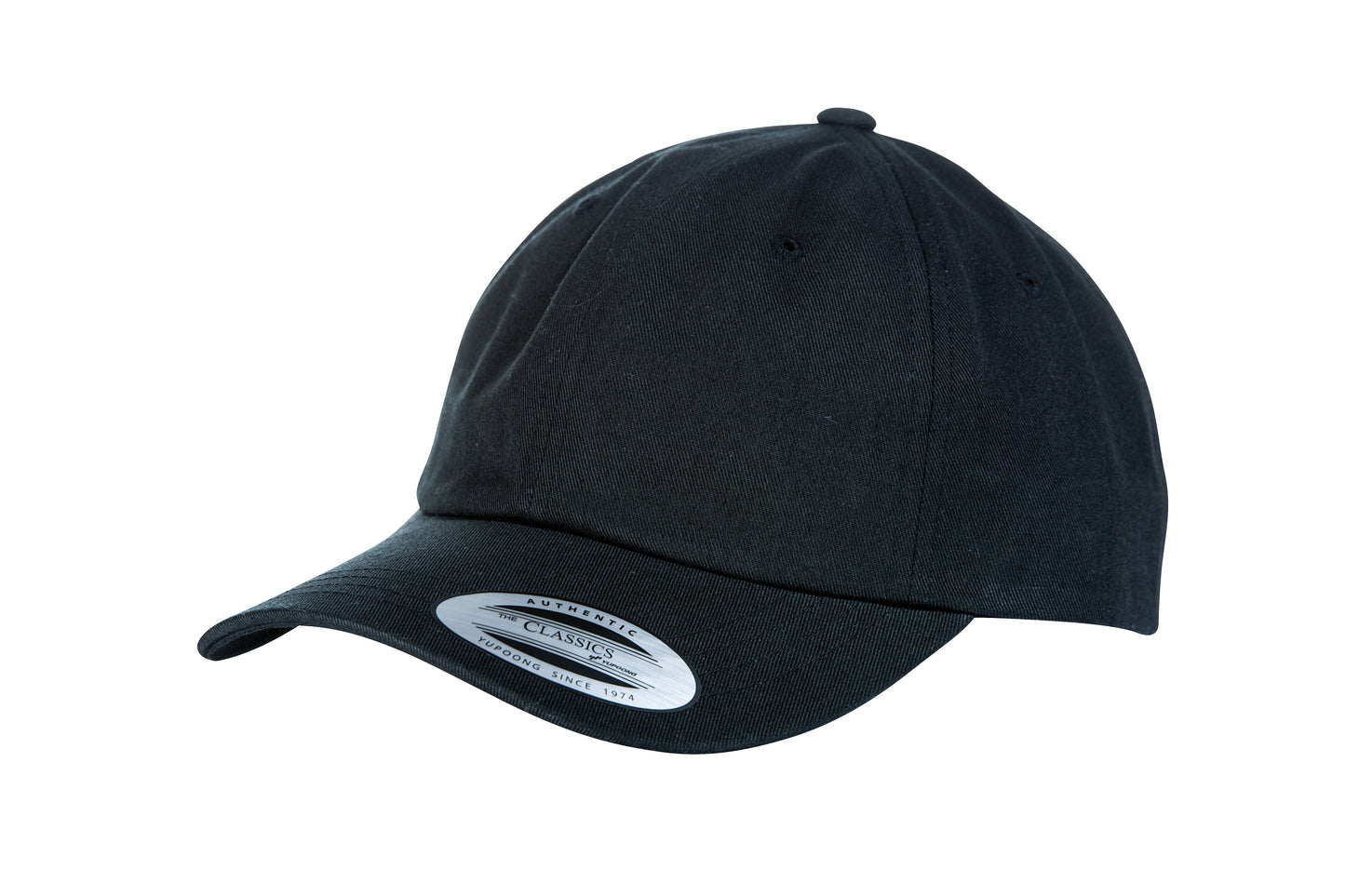 Flexfit Yupoong Dad Hat Adjustable Cotton Baseball Cap Antique Brass Buckle