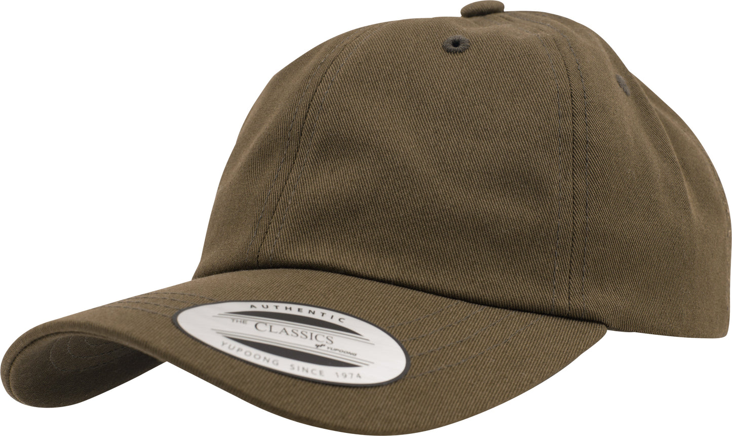 Flexfit Yupoong Dad Hat Adjustable Cotton Baseball Cap Antique Brass Buckle