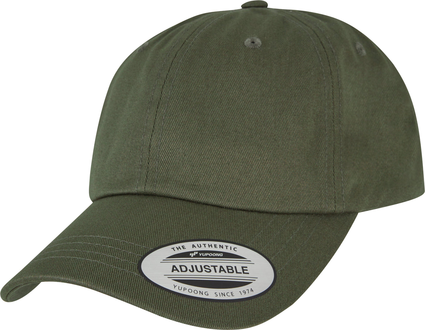 Flexfit Yupoong Dad Hat Adjustable Cotton Baseball Cap Antique Brass Buckle
