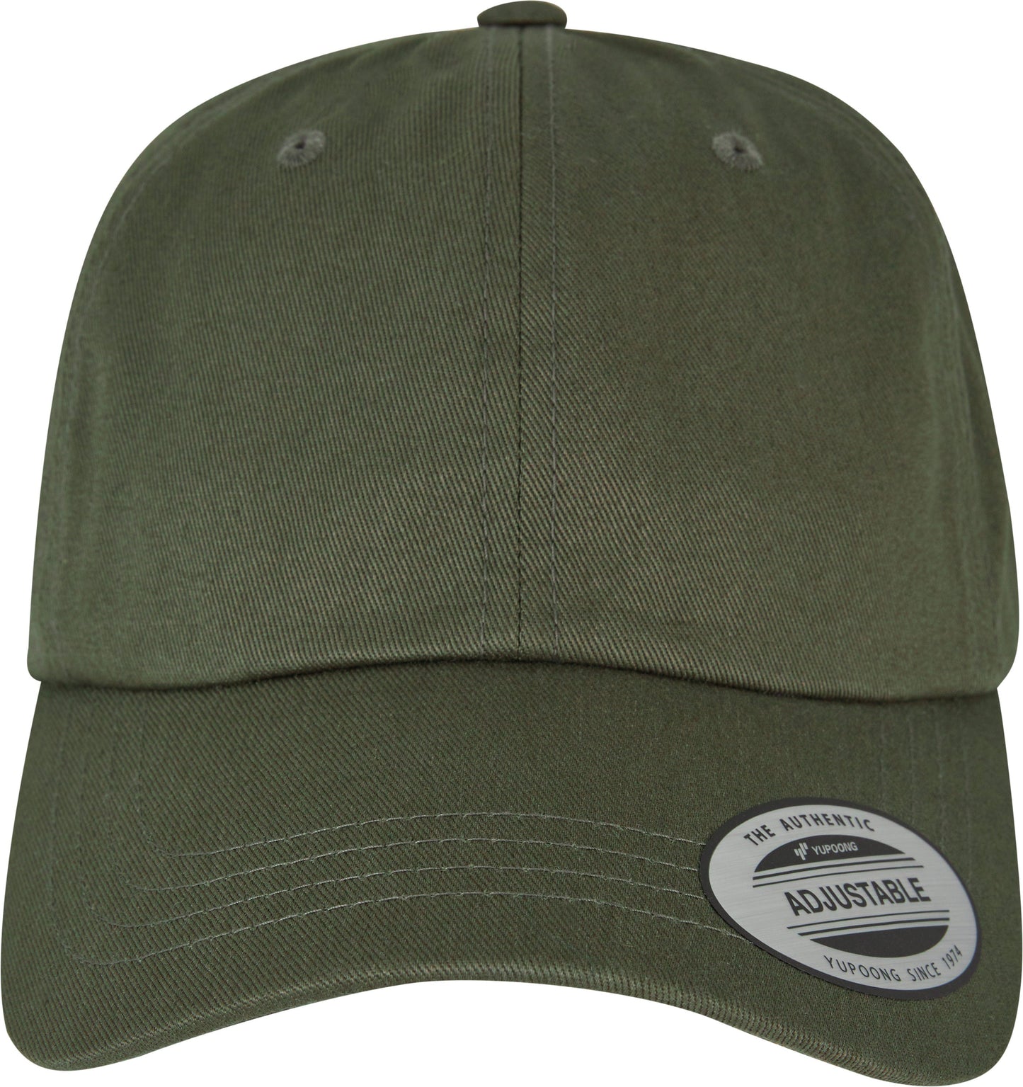 Flexfit Yupoong Dad Hat Adjustable Cotton Baseball Cap Antique Brass Buckle