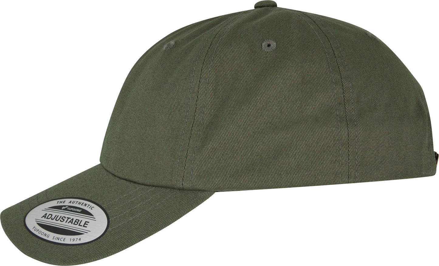 Flexfit Yupoong Dad Hat Adjustable Cotton Baseball Cap Antique Brass Buckle