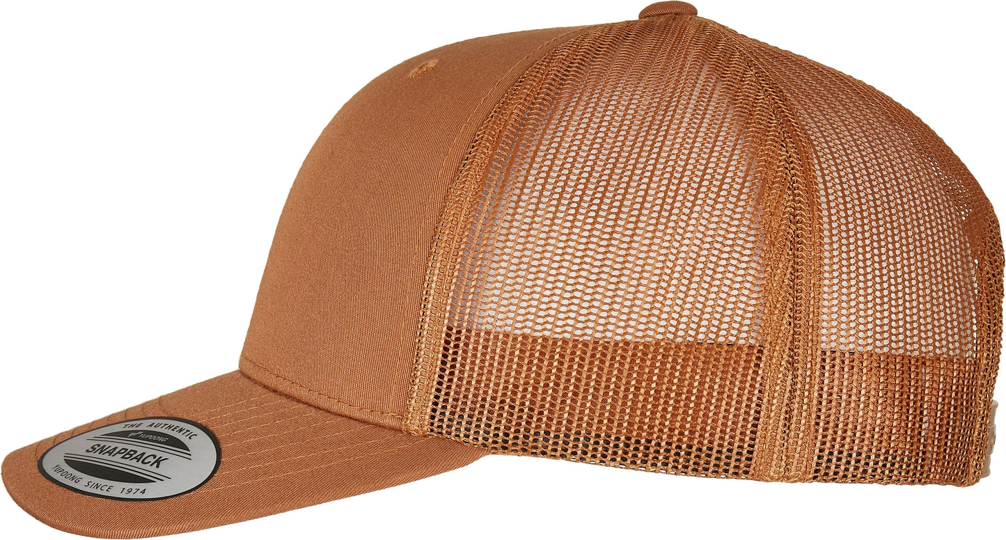 Flexfit Yupoong Retro Trucker Cap 6606 2-Tone Mesh Adjustable Snapback