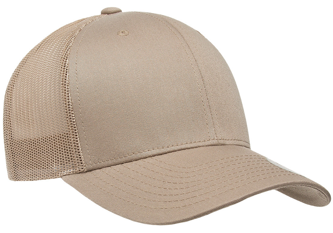 Flexfit Yupoong Retro Trucker Cap 6606 2-Tone Mesh Adjustable Snapback