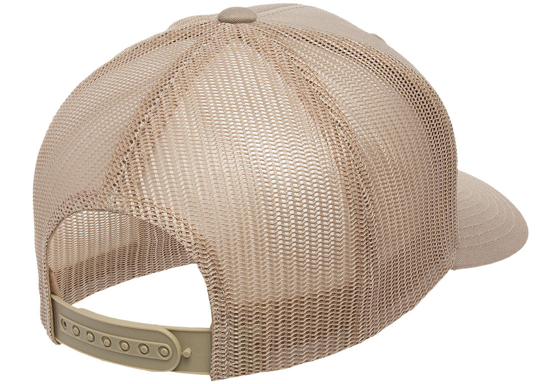 Flexfit Yupoong Retro Trucker Cap 6606 2-Tone Mesh Adjustable Snapback