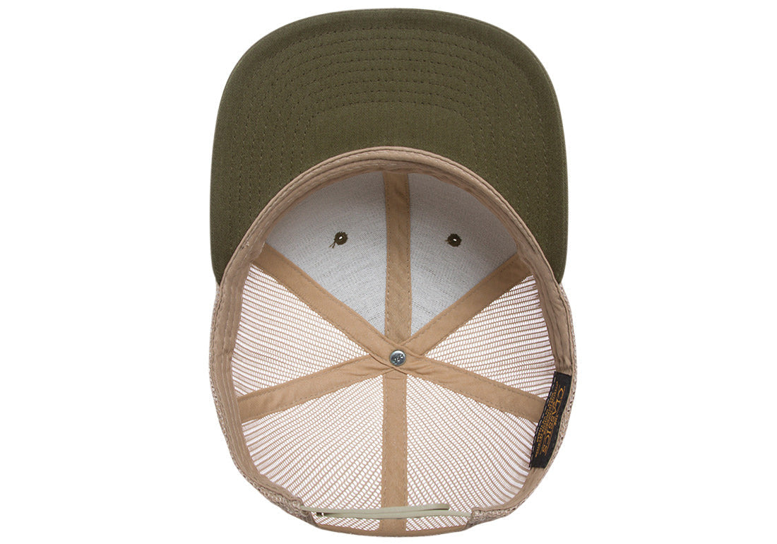 Flexfit Yupoong Retro Trucker Cap 6606 2-Tone Mesh Adjustable Snapback