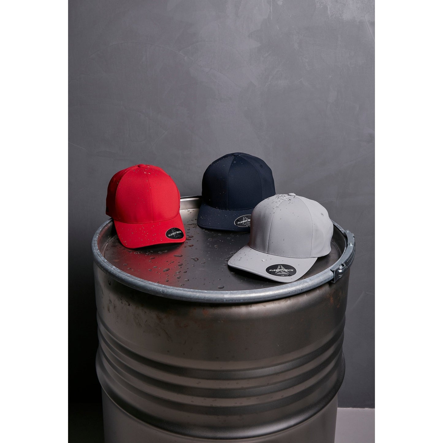 Flexfit Delta Cap by Yupoong Waterproof Breathable Athletic Shape S/M L/XL