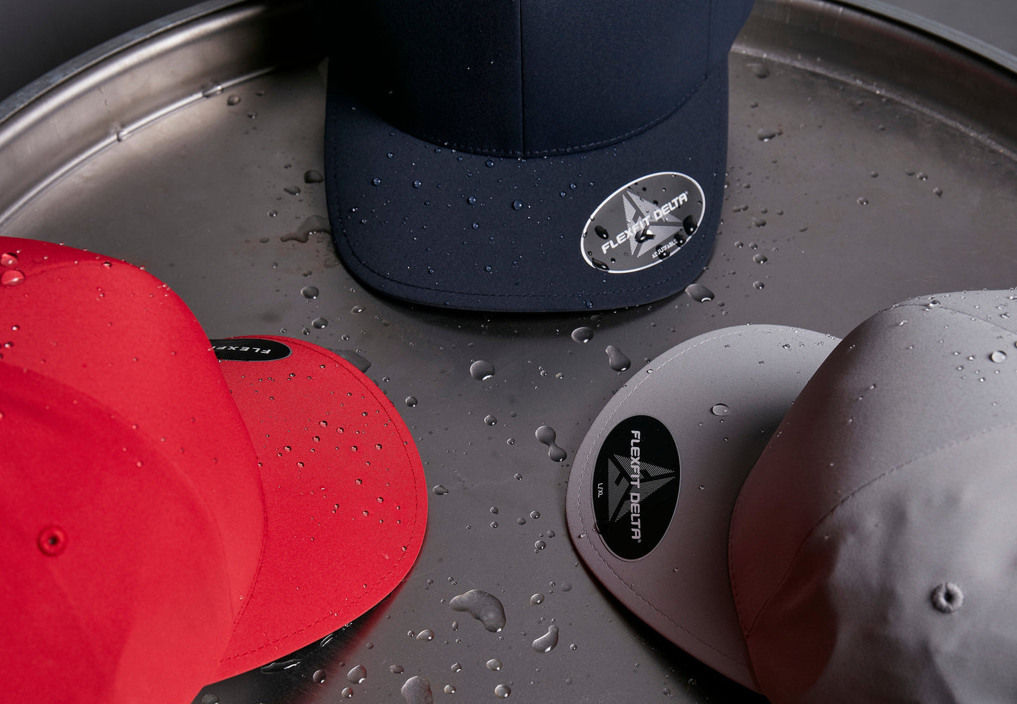 Flexfit Delta Cap by Yupoong Waterproof Breathable Athletic Shape S/M L/XL