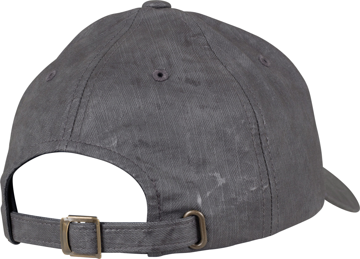 Flexfit Yupoong Low-Profile Coated Cap 6245C Antique Brass Buckle Glossy PU