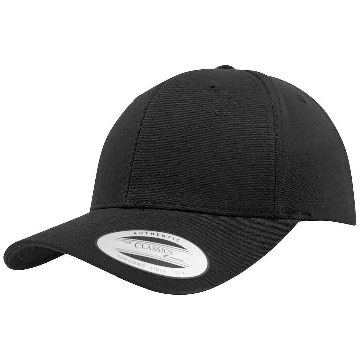 Flexfit Yupoong Curved Classic Snapback Cap 7706 Adjustable Cotton Polyester
