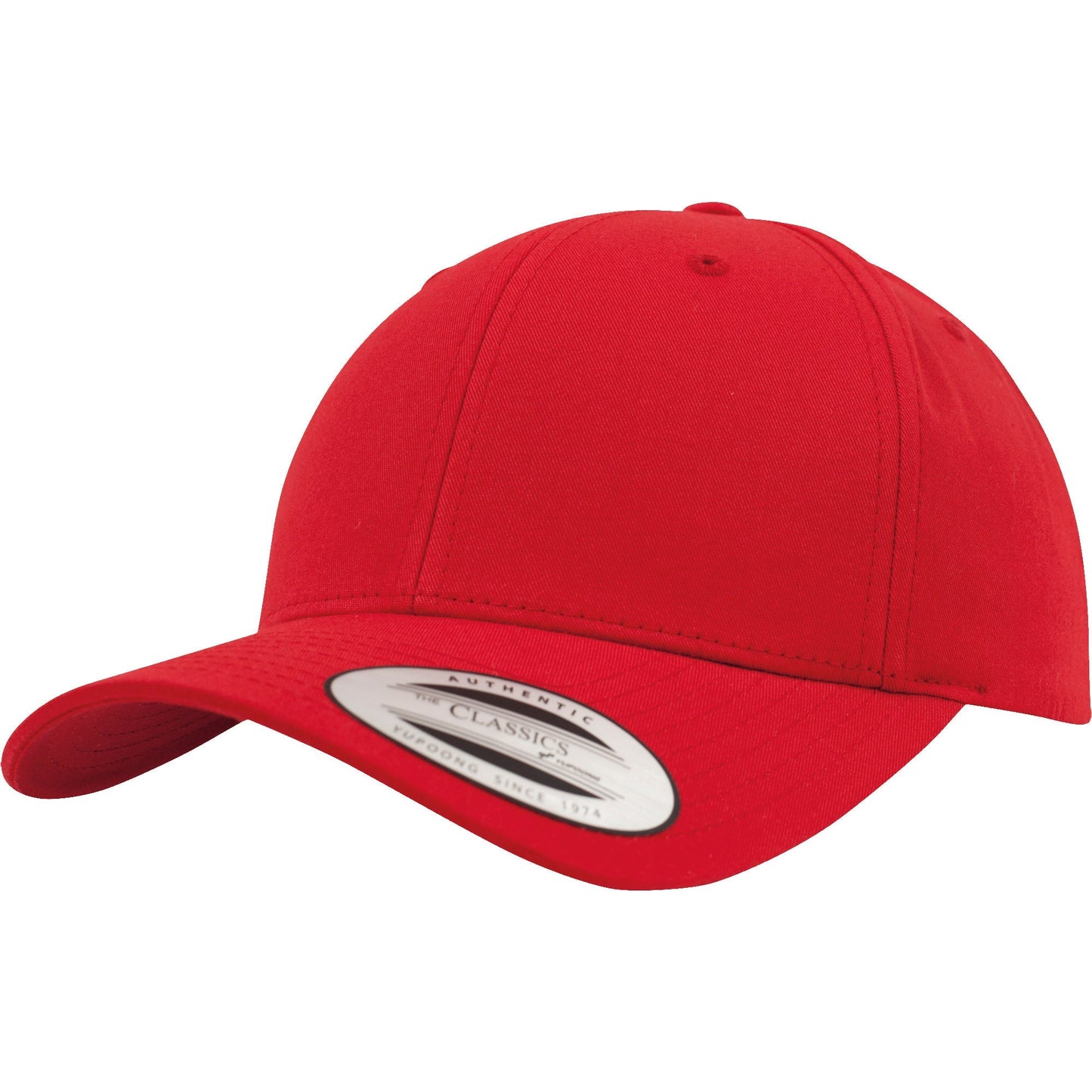 Flexfit Yupoong Curved Classic Snapback Cap 7706 Adjustable Cotton Polyester