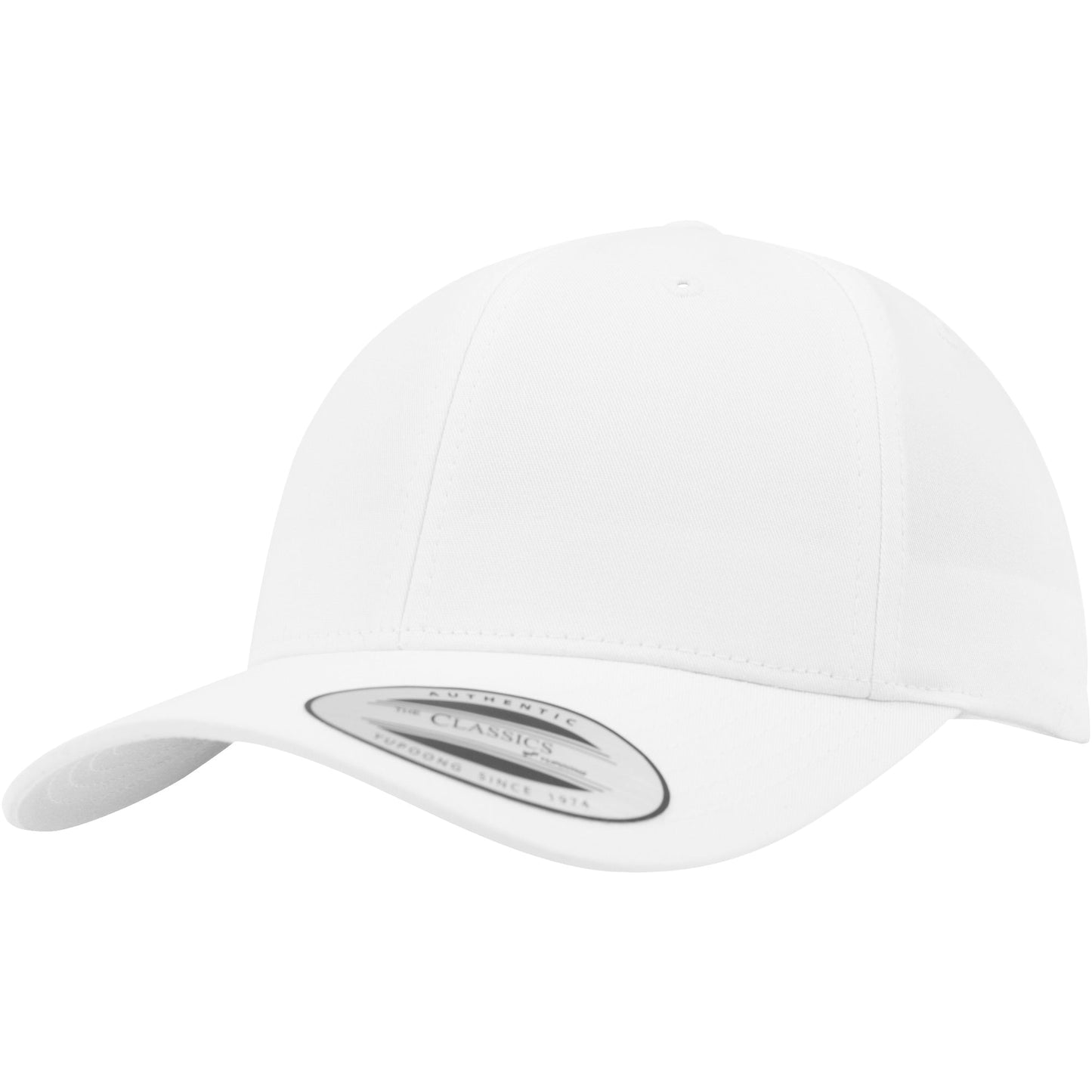 Flexfit Yupoong Curved Classic Snapback Cap 7706 Adjustable Cotton Polyester