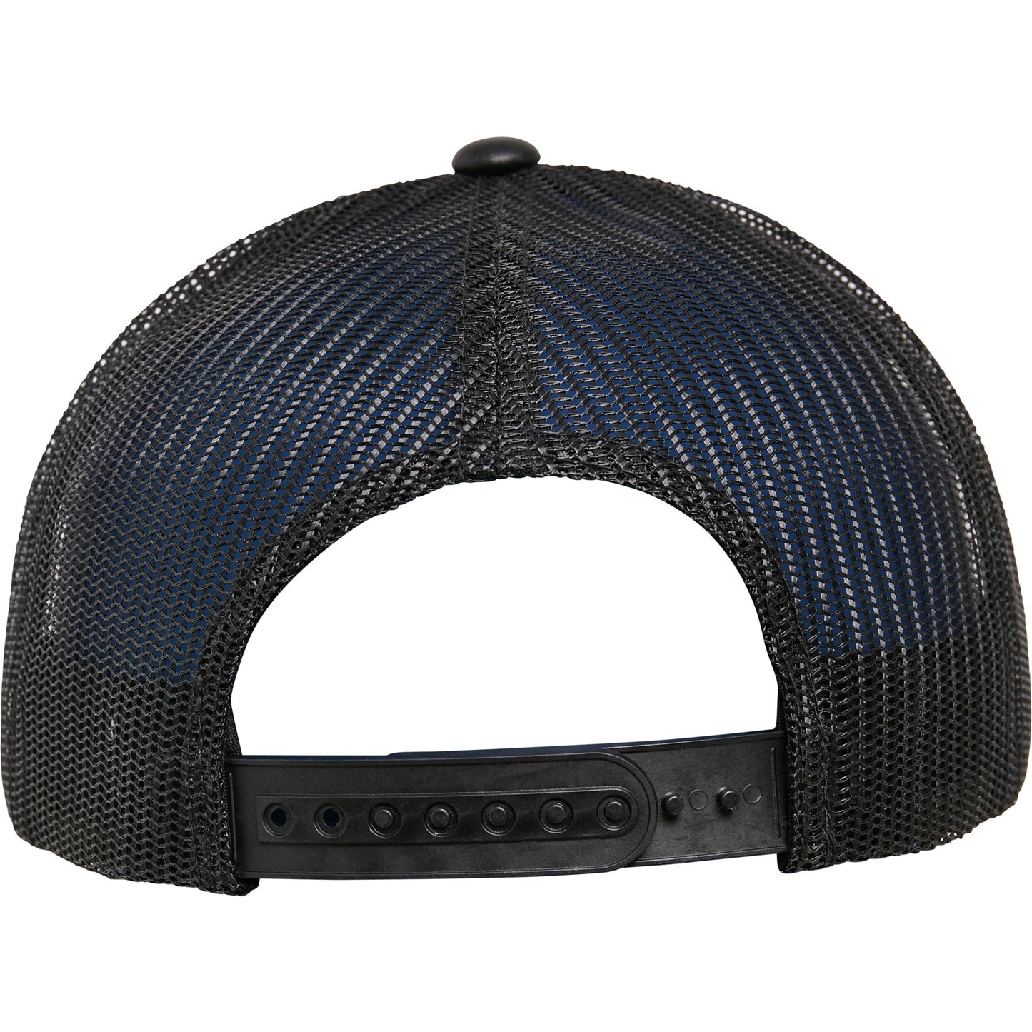 Flexfit Yupoong Leather Trucker Cap Soft Leather Look Mesh Back Adjustable