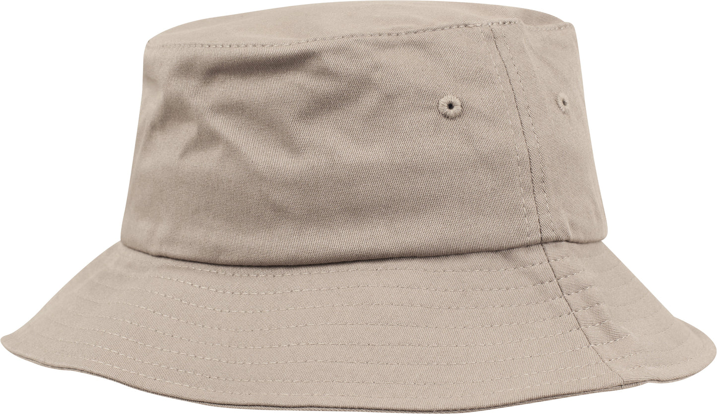 Flexfit Cotton Twill Bucket Hat 5003 Soft Visor Casual Summer Headwear