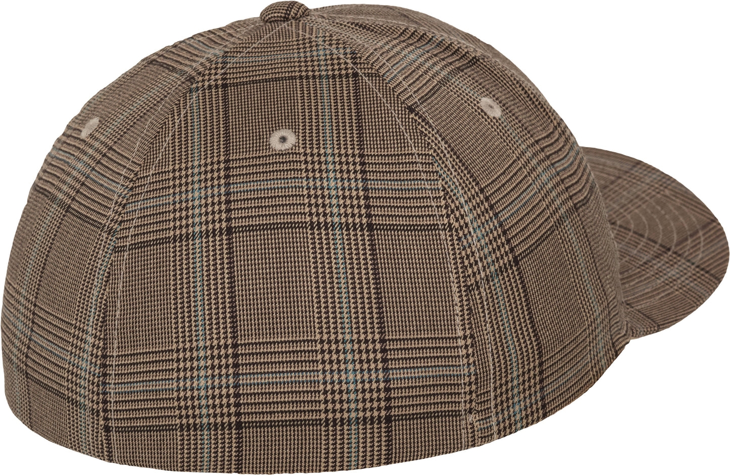 Flexfit Glen Check Cap by Yupoong Two Faces Casual Style S/M L/XL
