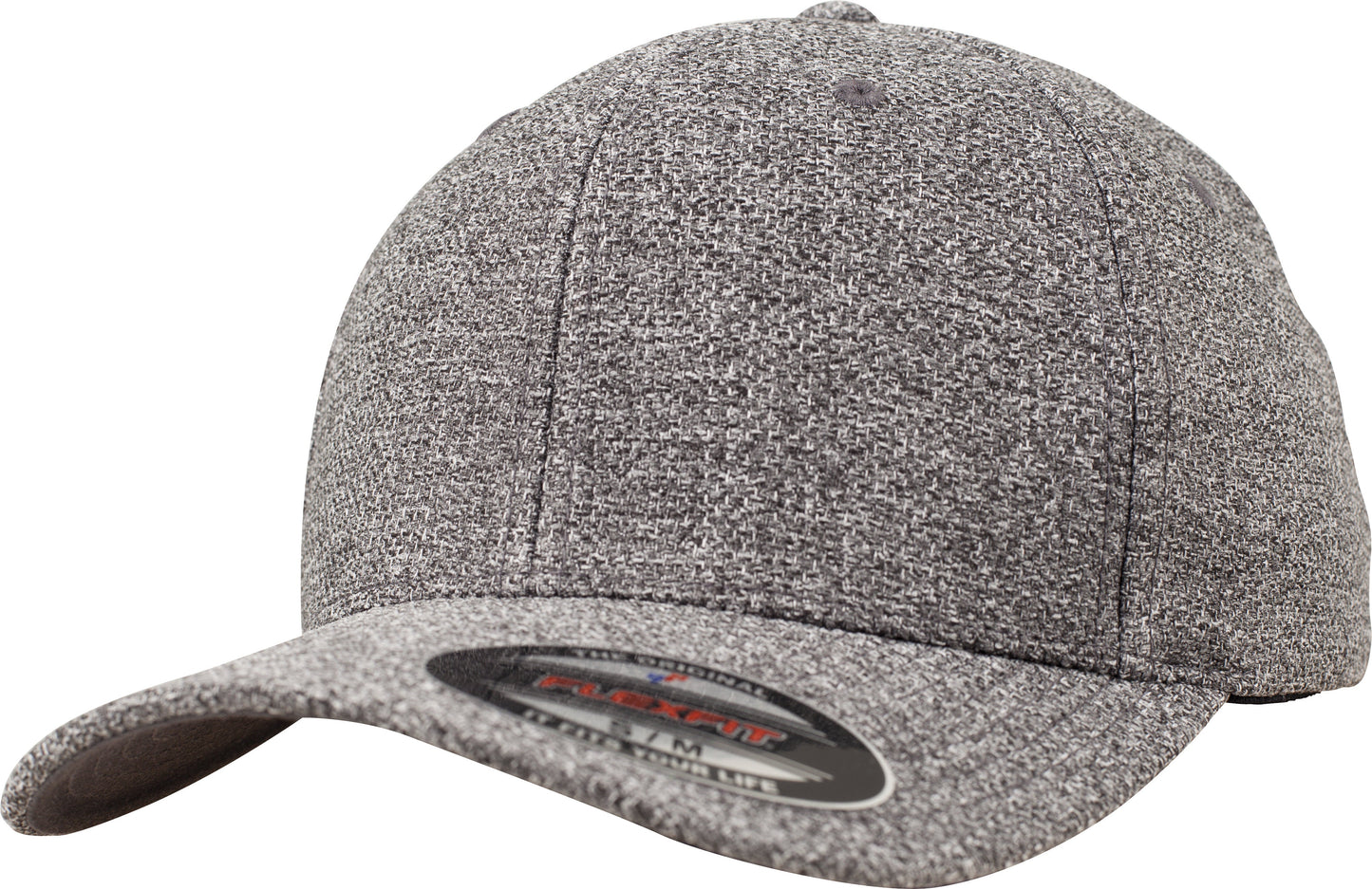 Flexfit Melange Cap by Yupoong Casual Woven Fabric Adjustable S/M L/XL