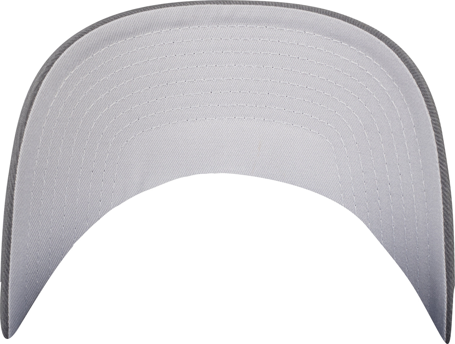 Flexfit By Yupoong Brushed Twill Cap 6377 Sporty Shape Silver Undervisor