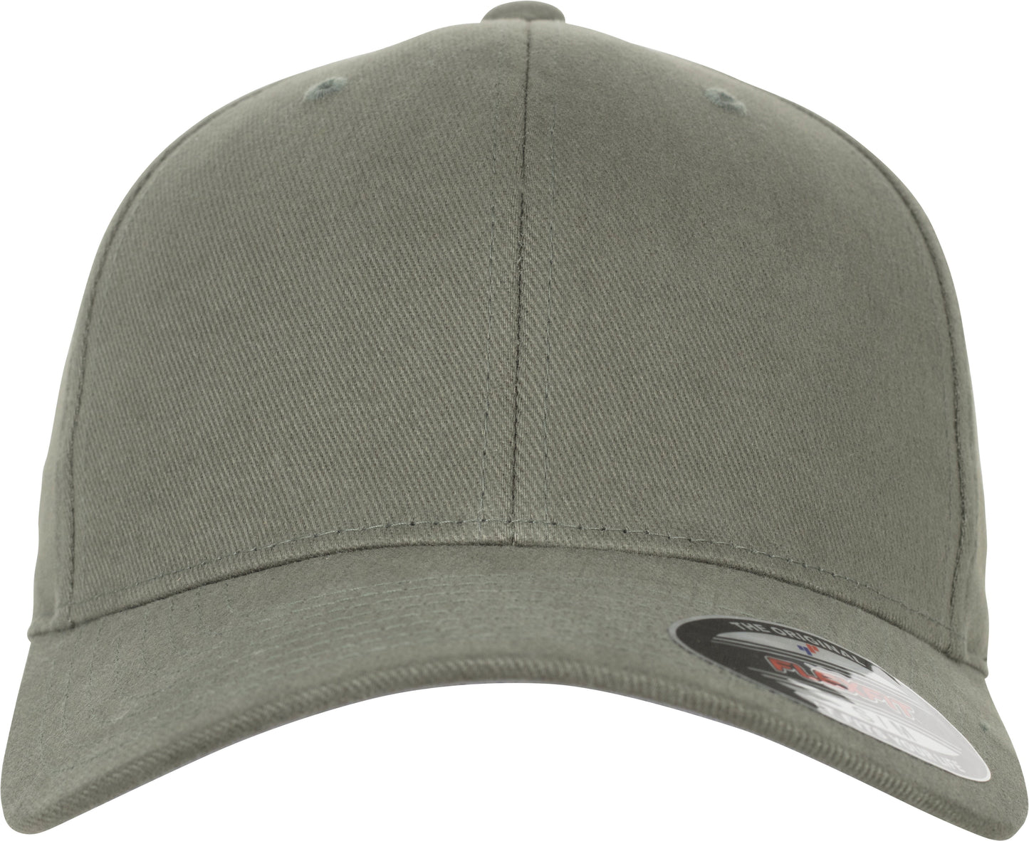 Flexfit By Yupoong Brushed Twill Cap 6377 Sporty Shape Silver Undervisor