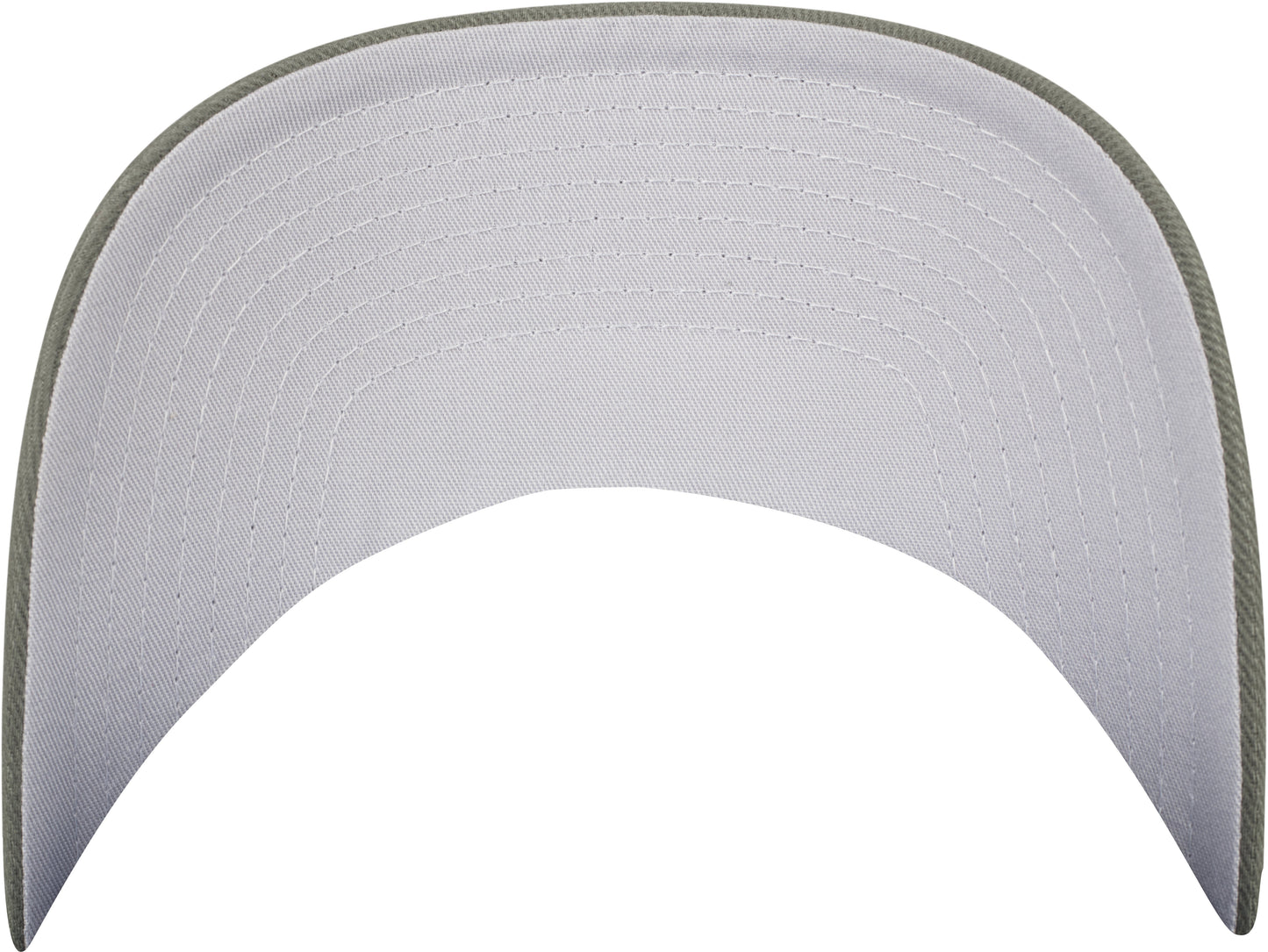 Flexfit By Yupoong Brushed Twill Cap 6377 Sporty Shape Silver Undervisor