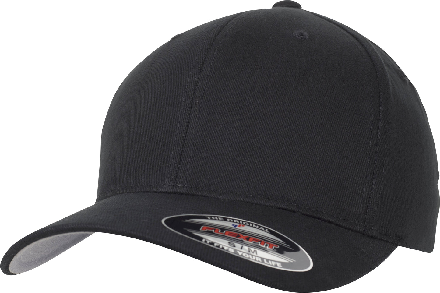 Flexfit By Yupoong Brushed Twill Cap 6377 Sporty Shape Silver Undervisor