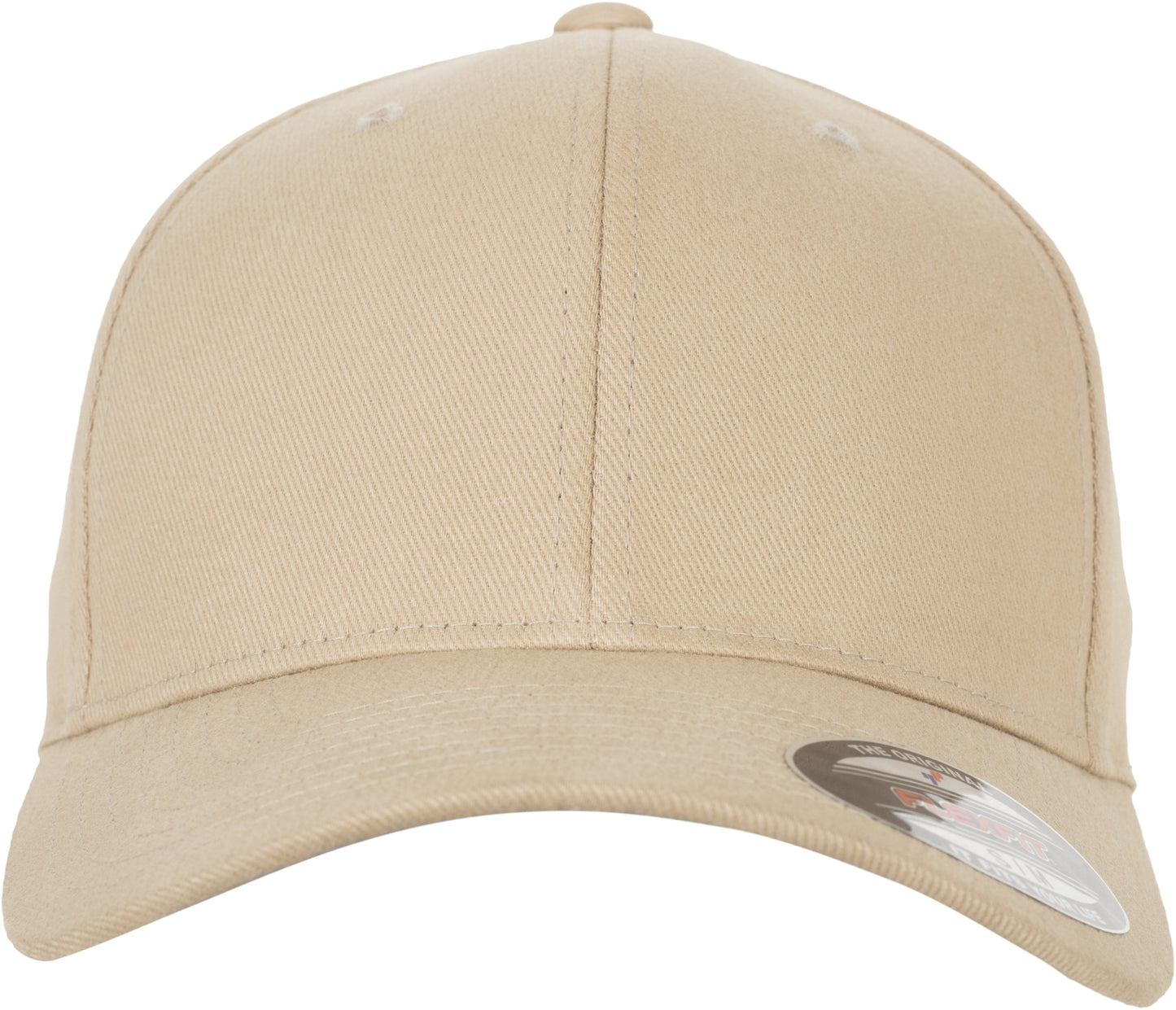 Flexfit By Yupoong Brushed Twill Cap 6377 Sporty Shape Silver Undervisor