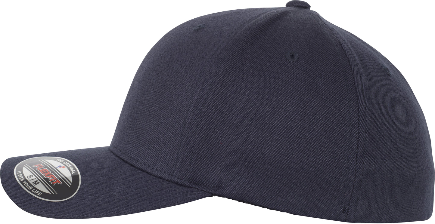 Flexfit By Yupoong Wool-Blend Cap 6477 Sporty Shape Combed Fabric S/M L/XL