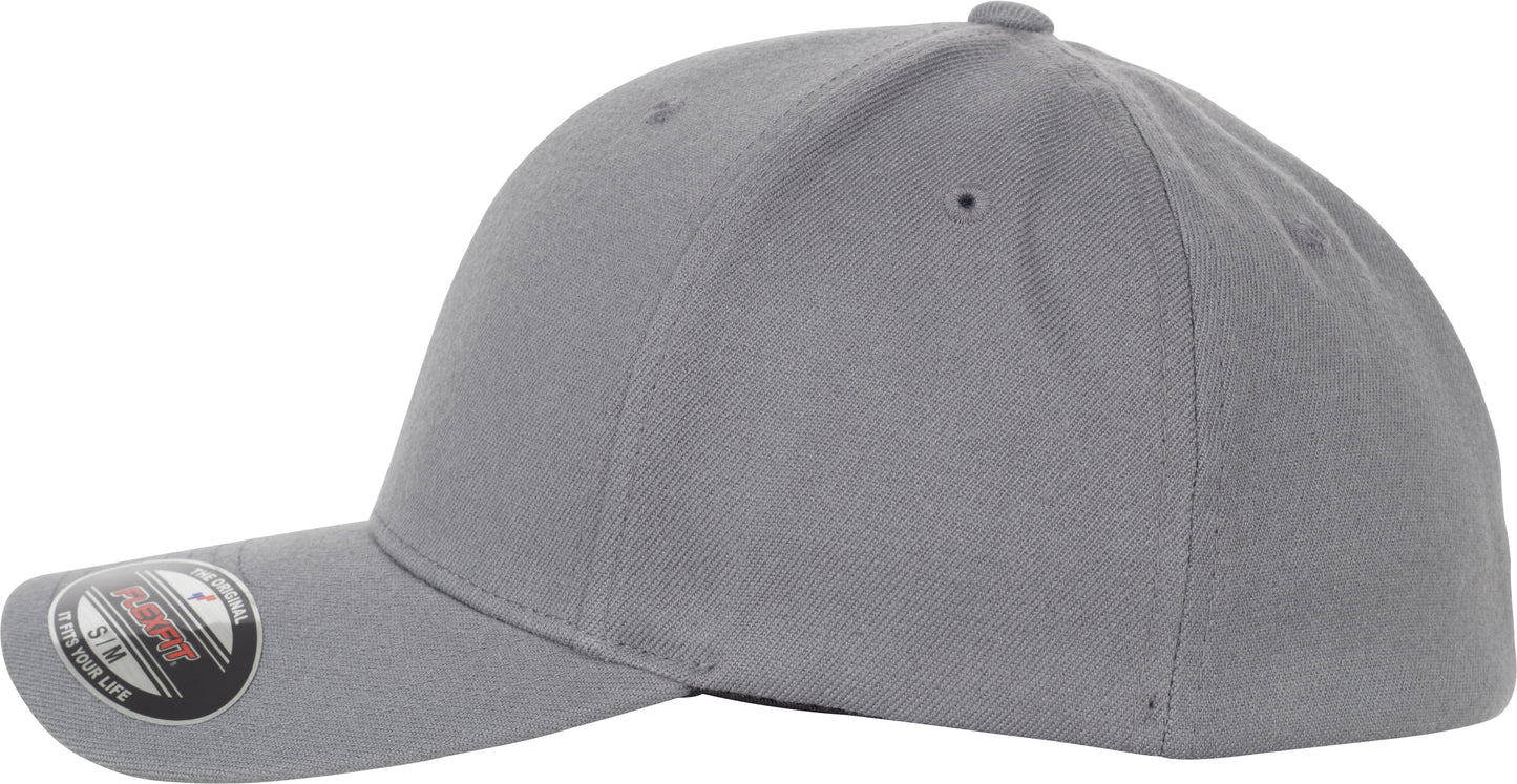 Flexfit By Yupoong Wool-Blend Cap 6477 Sporty Shape Combed Fabric S/M L/XL