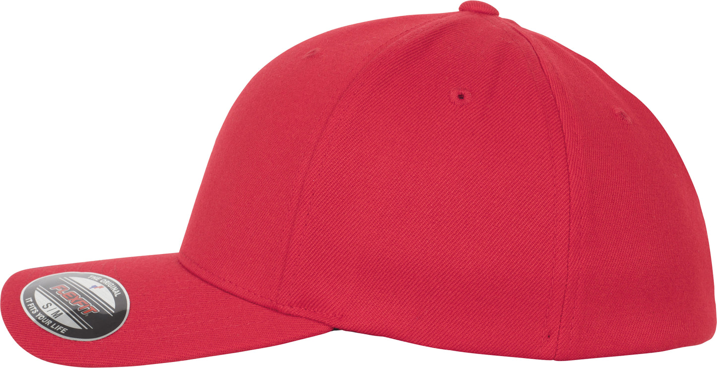 Flexfit By Yupoong Wool-Blend Cap 6477 Sporty Shape Combed Fabric S/M L/XL